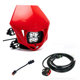 Squadron 2.0 Sport (D/C) Universal Headlight w/Shell / Wiring Harness Package - Suzuki RMZ250 (2010-16)/RMZ450 (2008-2016) bd-suzuki-rmz-light-package