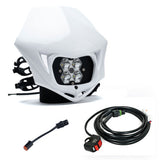Squadron 2.0 Sport (D/C) Universal Headlight w/Shell / Wiring Harness Package - Suzuki RMZ250 (2010-16)/RMZ450 (2008-2016) bd-suzuki-rmz-light-package